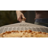 Ooni Signature Perforierter Pizzaheber 14" , Grillbesteck silber/schwarz, für Pizzen bis ca. Ø 36cm