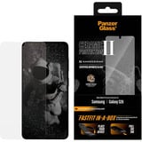 PanzerGlass Ceramic Displayschutz Ultra-Wide Fit, Schutzfolie transparent, Samsung Galaxy S26, FASTFIT IN-A-BOX