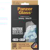 PanzerGlass ECO MATRIX Displayschutz mit D3O Ultra-Wide Fit, Schutzfolie transparent, Samsung Galaxy S24, AlignerKit