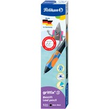 Pelikan Griffix Bleistift für Rechtshänder Neon Black schwarz