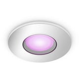 Philips Hue White & Color Ambiance Xamento Einbauspot, LED-Leuchte silber, rund