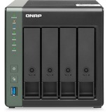 QNAP TS-431X3-4G, NAS schwarz/grau