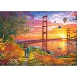 Schmidt Spiele Spaziergang zur Golden Gate Bridge, Puzzle 2000 Teile