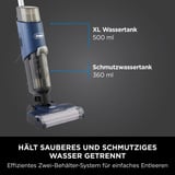 Shark HydroVac  3-in-1 Nass- und Trockensauger WD100EU, Nass-/Trockensauger blau, kabelgebunden