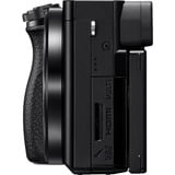 Sony Sony Alpha 6100 Kit 16-50mm + 55-210mm, Digitalkamera graphit, inkl. 2 Objektiven (16-50 mm + 55-210mm)