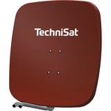 TechniSat Satellitenspiegel 65 Zentimeter Plus Aluminium, Sat-Spiegel rot, Retail