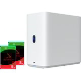 Ubiquiti Unifi UNAS2 + IronWolf NAS 2 x 8 TB Bundle weiß