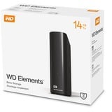 WD Elements Desktop 14 TB, Externe Festplatte schwarz, Micro-USB-B 3.2 Gen 1 (5 Gbit/s)