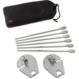 Weber CRAFTED Spieße-Set 7685 für Drehspieße​ edelstahl