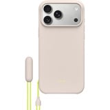 Apple Beats Kickstand Case mit MagSafe und Kamerasteuerung, Handyhülle beige, iPhone 17 Pro Max