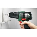 Bosch Heimwerken & Garten Akku-Schlagbohrschrauber EasyImpact 12, 12Volt, Schlagbohrmaschine grün/schwarz, Li-Ionen Akku 2,0Ah