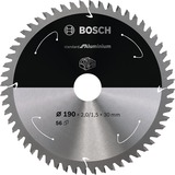 Bosch Kreissägeblatt Standard for Aluminium, Ø 190mm, 56Z Bohrung 30mm, für Akku-Handkreissägen
