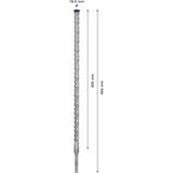 Bosch Professional EXPERT Hammerbohrer SDS-plus-7X, Ø 16mm Arbeitslänge 400mm