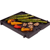 Broil King Guss-Grillplatte für Seitenkocher wendbar, glatt / geriffelt
