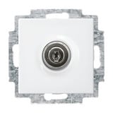 Busch-Jaeger Schutzkontakt Steckdosen Einsatz 20 EUKBSL-914 weiß, Retail