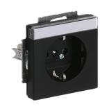 Busch-Jaeger Steckdosen Einsatz 20 EUN-885 schwarz, Retail