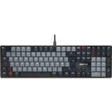 CHERRY KC 500 MX LP, Tastatur schwarz, DE-Layout, Cherry MX Low Profile 2.0 Ivory