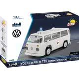 COBI Volkswagen T2b Krankenwagen, Konstruktionsspielzeug grau, Maßstab 1:35