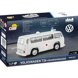 COBI Volkswagen T2b Krankenwagen, Konstruktionsspielzeug grau, Maßstab 1:35