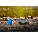 Campingaz Campingkocher Camp & Trek Twin Connect, Gaskocher silber/schwarz, 2 Kochfelder 2x 2 kW, für CV470 Plus