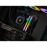 Corsair DIMM 32 GB DDR5-6000 (2x 16 GB) Dual-Kit, Arbeitsspeicher schwarz, CMH32GX5M2B6000C38, Vengeance RGB, INTEL XMP