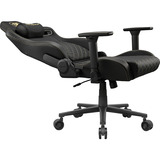 Cougar Gaming-Stuhl Defensor Gold schwarz/gold, Premium-Kunstleder Hyper-Dura