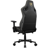 Cougar Gaming-Stuhl Defensor Gold schwarz/gold, Premium-Kunstleder Hyper-Dura