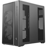DeepCool CG590 MESH 2F, Tower-Gehäuse schwarz, Tempered Glass
