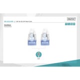 Digitus Patchkabel CAT 5e SF/UTP 0,5m grau, 0,5 Meter