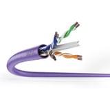 Digitus Professional Cat.6 U/UTP Verlegekabel simplex, B2ca violett, 100 Meter Rolle