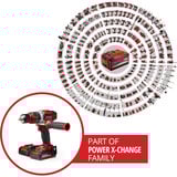 EINHELL Akku-Schlagbohrschrauber TE-CD 18/48 Li, 18Volt schwarz, 2x Li-Ionen Akku 2,0Ah