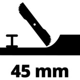 Einhell Akku-Rasenkantenschneider GE-LE 18/190 Li-Solo, 18Volt, Rasentrimmer rot/schwarz, ohne Akku und Ladegerät