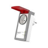 FRITZ! DECT 210 SmartHome, Steckdosenadapter weiß/rot