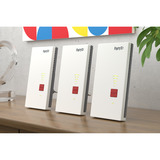 FRITZ! Mesh-Set 2700 3er-Pack, Repeater weiß/grau, Wi-Fi 7 mit bis zu 6,5 GBit/s