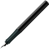 Faber-Castell Füller Grip 2010 M schwarz, Füllfederhalter schwarz