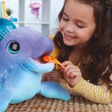 Hasbro FurReal Dimples, mein lustiger Delfin, Kuscheltier blau