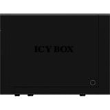 ICY BOX IB-3640SU3, Laufwerksgehäuse schwarz