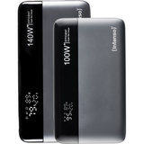 Intenso Powerbank HE25000 grau/schwarz, 25.000 mAh, PD 3.1, Quick Charge 3.0