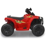 Jamara Ride-on Mini Quad Runty, Kinderfahrzeug rot/schwarz, 6 V
