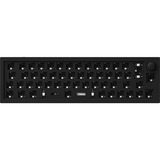 Keychron Q9 Barebone ISO Knob, Gaming-Tastatur schwarz, Hot-Swap, Aluminiumrahmen, RGB