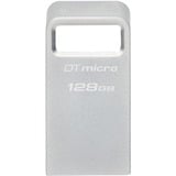 Kingston DataTraveler Micro 128 GB, USB-Stick silber, USB-A 3.2 Gen 1