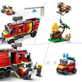 LEGO 60374 City Einsatzleitwagen der Feuerwehr, Konstruktionsspielzeug 