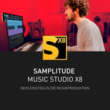 MAGIX Samplitude Music Studio X8, Multimedia-Software Deutsch