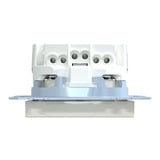 Merten Schutzkontaktsteckdose mit erhöhtem Berührungsschutz weiß, Retail