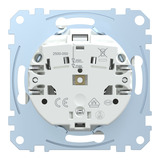 Merten Schutzkontaktsteckdose mit erhöhtem Berührungsschutz weiß, Retail