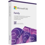 Microsoft Office M365 Family 6 User , Office-Software Deutsch, 1 Jahr, für PC und MAC