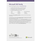 Microsoft Office M365 Family 6 User , Office-Software Deutsch, 1 Jahr, für PC und MAC