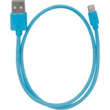 OWC Premium Braided Adapterkabel Lightning > USB blau, 50cm