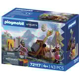 PLAYMOBIL 72117 Knights Steinkatapult Drachenritter, Konstruktionsspielzeug 