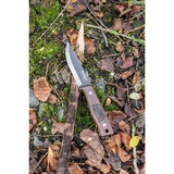 Petromax Bushcraft Messer 10,5cm Griff aus Walnussholz, mit Ledertasche